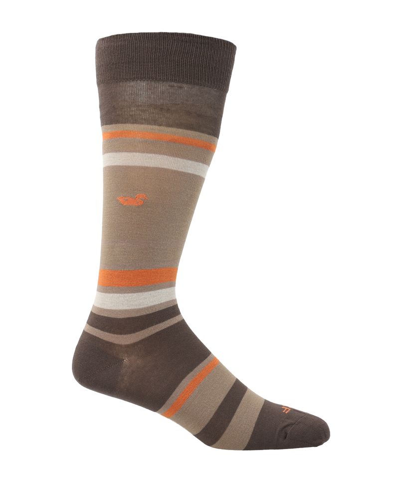 Calcetin-Bambu-Hombre-Lg-Stripes-Cafe-Rockford