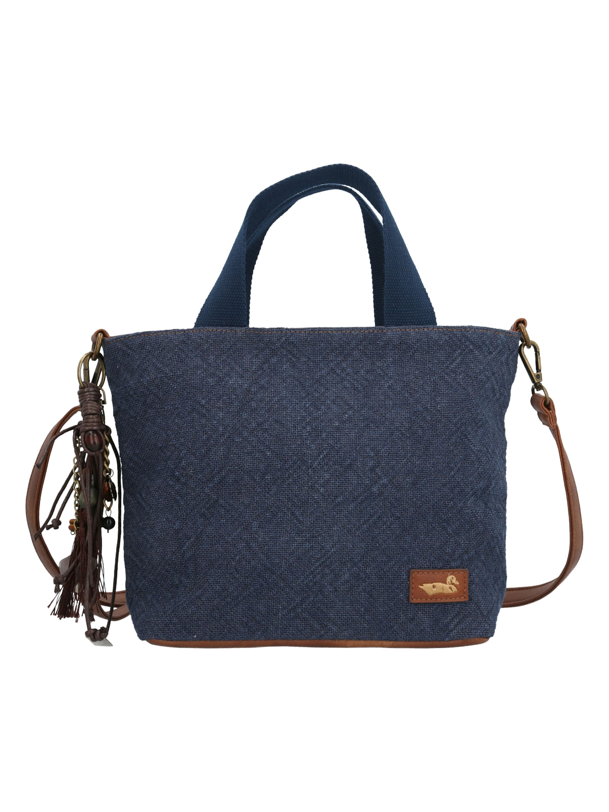 Cartera Textil Mujer Rumi Bag Denim Rockford