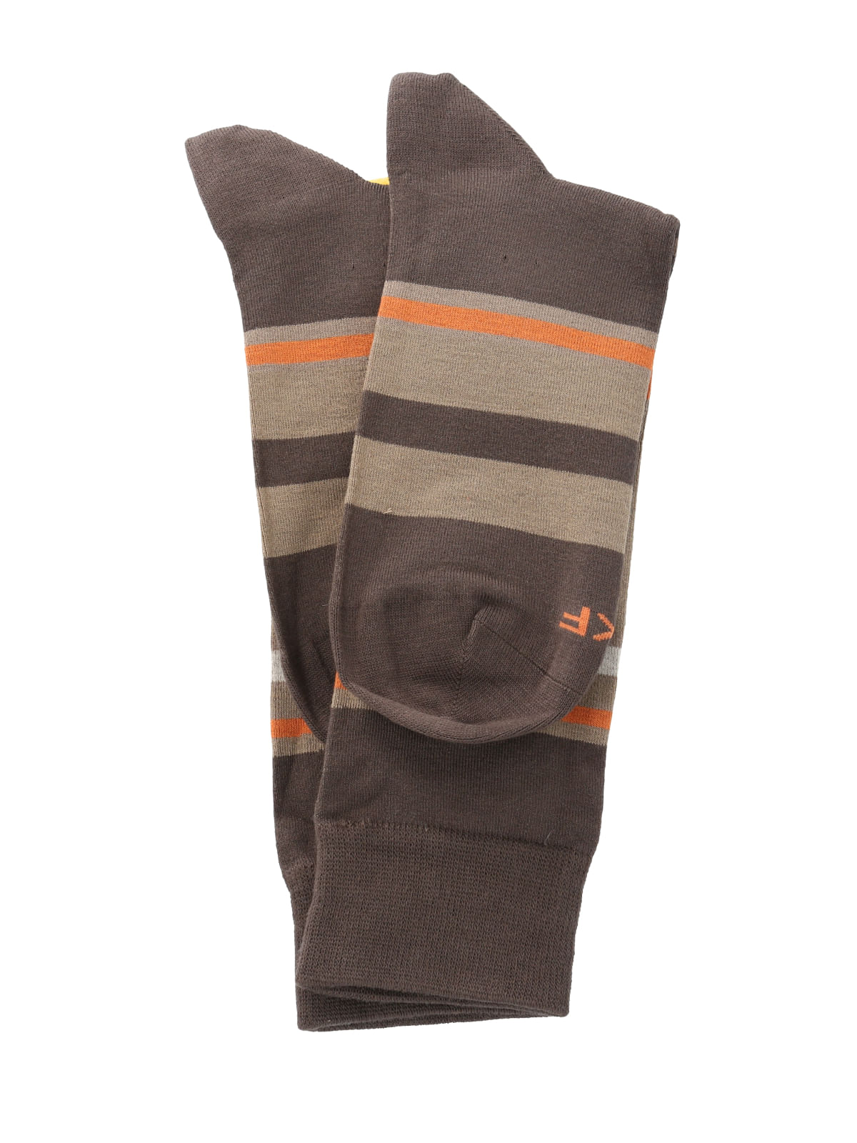 Calcetín Bambú Hombre Lg Stripes Café Rockford