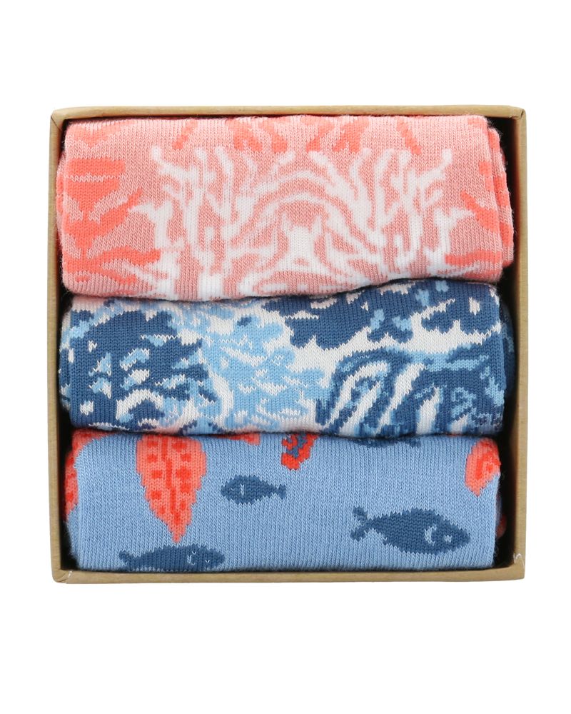 Calcetin-Bambu-Mujer-Packift-Cor-Multicolor-Rockford