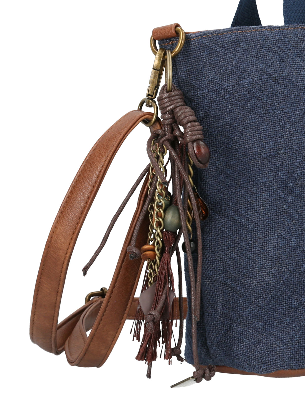 Cartera Textil Mujer Rumi Bag Denim Rockford