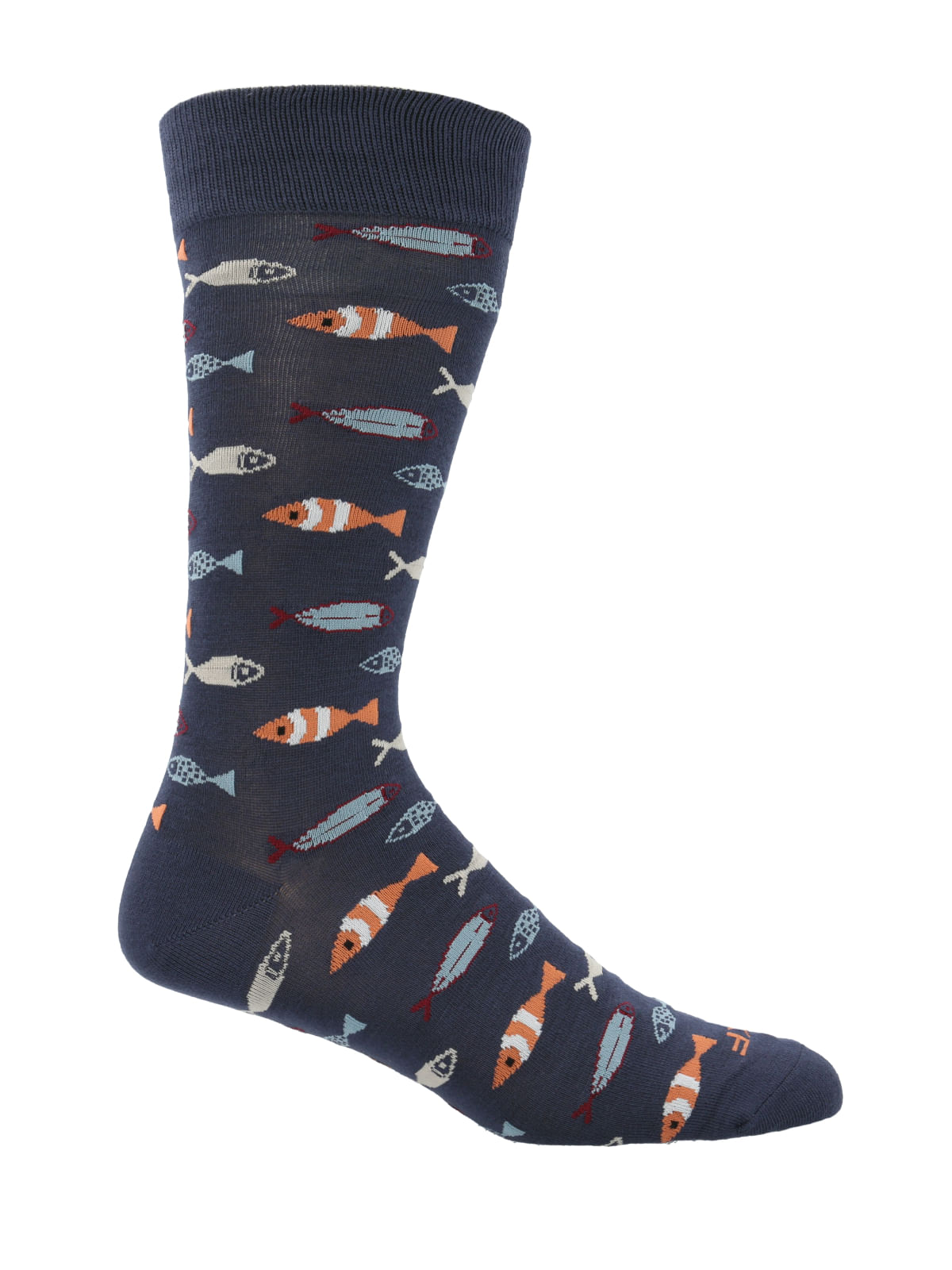 Calcetín Bambú Hombre Packift Pez Multicolor Rockford