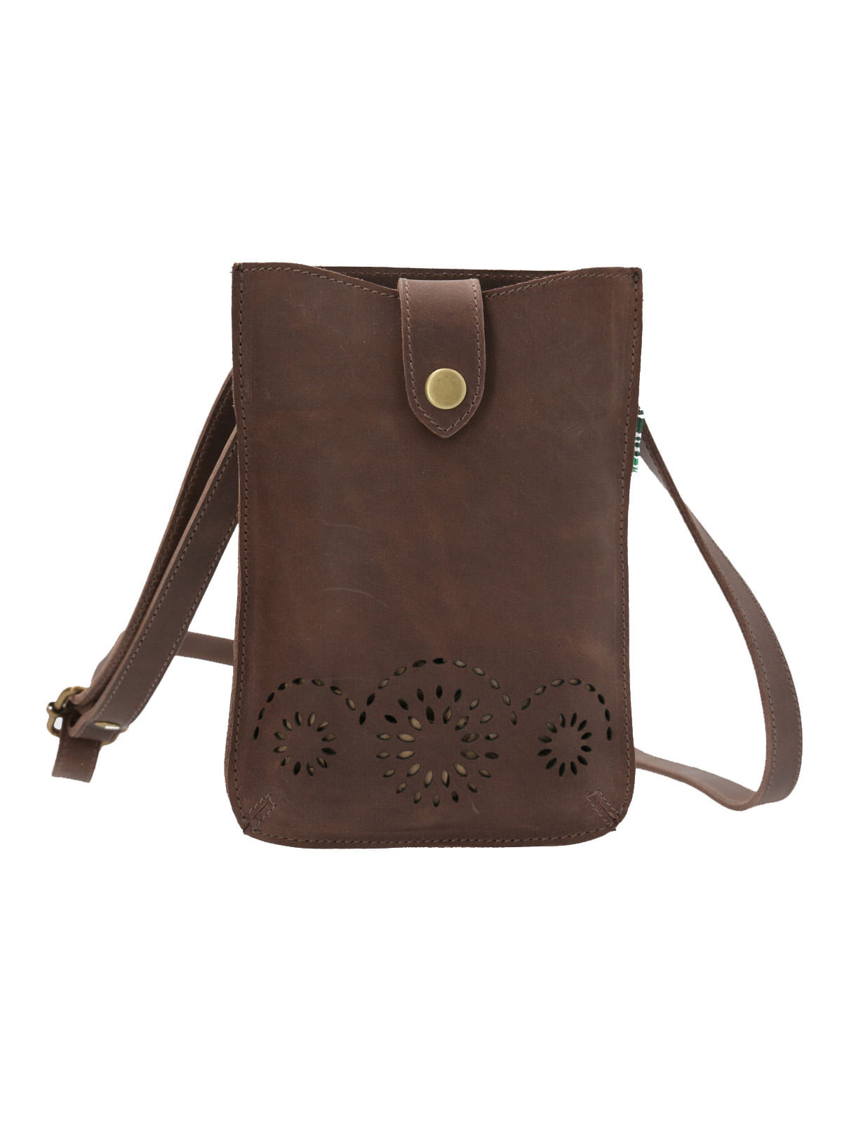 Cartera Cuero Mujer Bolton Cross Chocolate Rockford