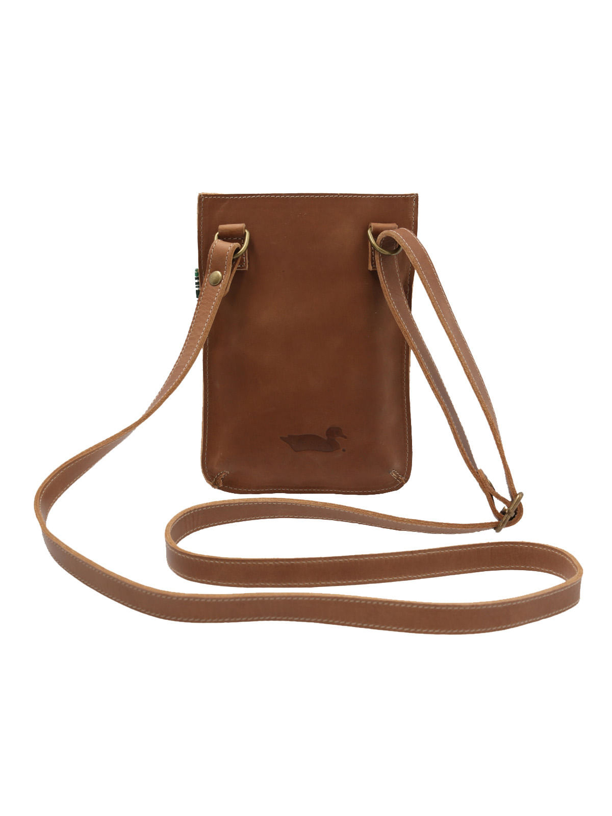 Cartera Cuero Mujer Bolton Cross Café Claro Rockford