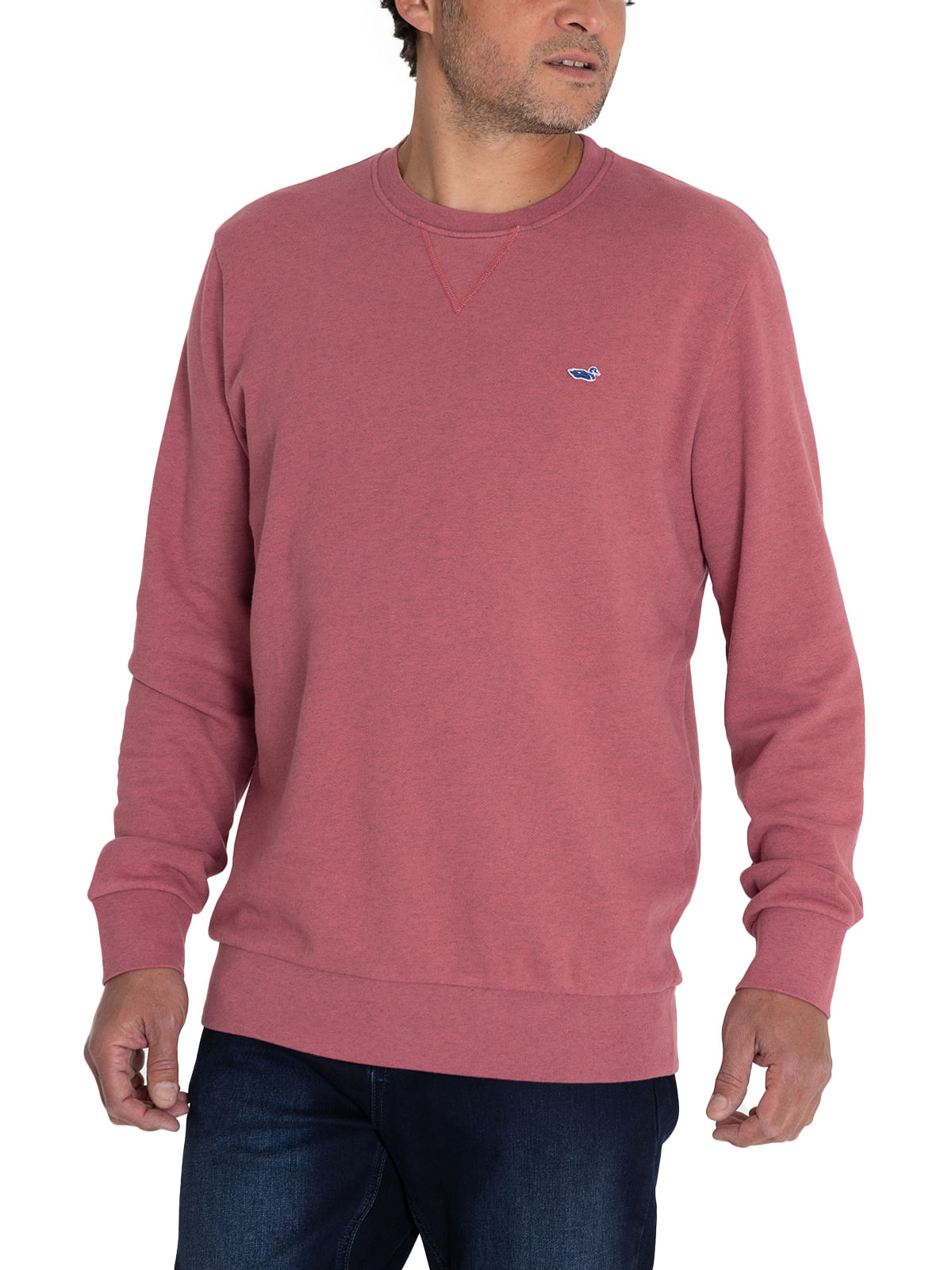 Polerón Algodón Orgánico Hombre Frateli Rosado Rockford
