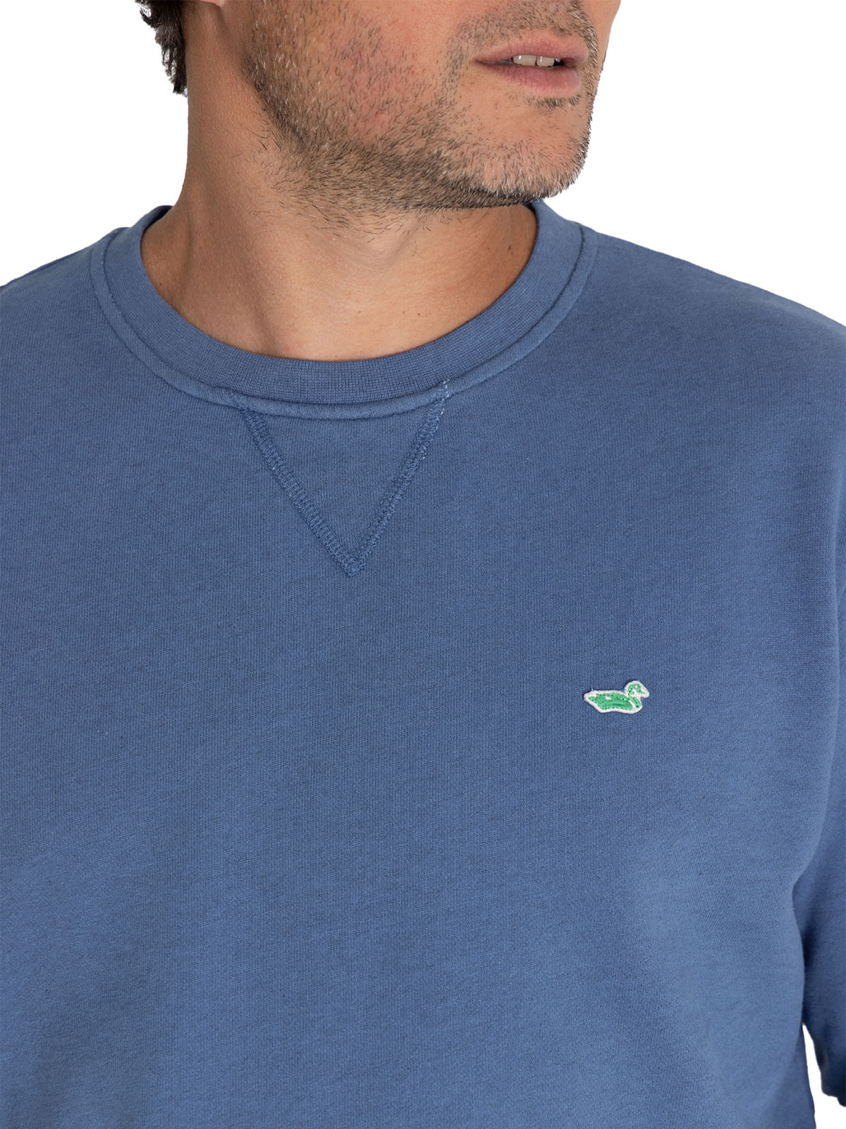 Polerón Algodón Orgánico Hombre Frateli Denim Rockford