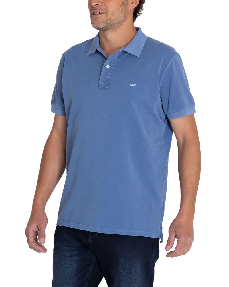 Polera-Algodon-Organico-Hombre-Piquepro-Azul-Rockford