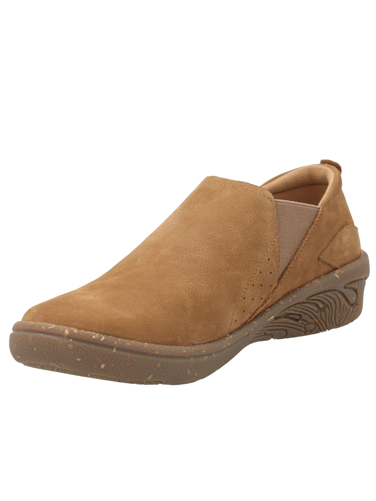 Slip on Cuero Mujer Munro Café Rockford