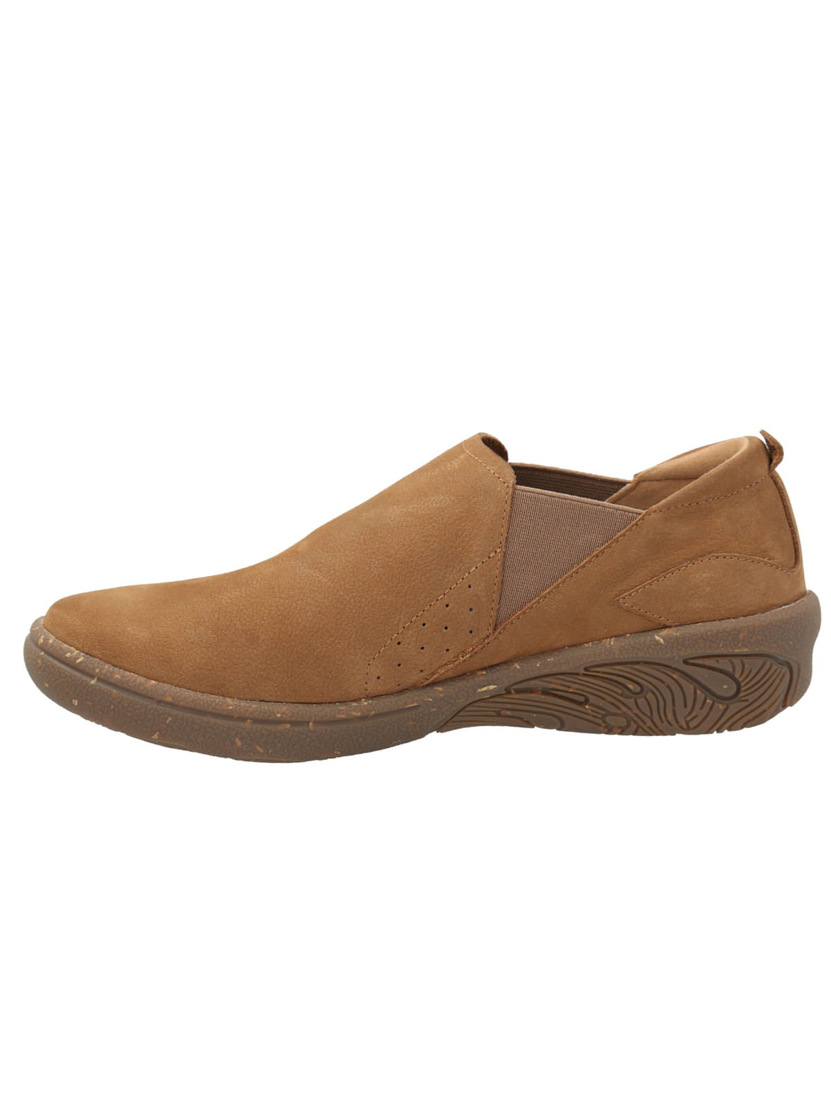 Slip on Cuero Mujer Munro Café Rockford