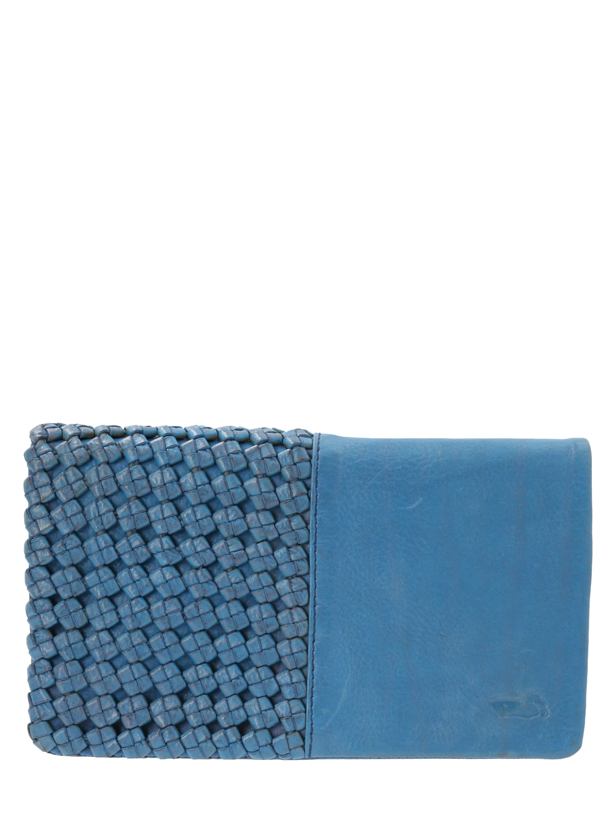 Billetera Cuero Mujer Ws Freya Wallet Azul Rockford