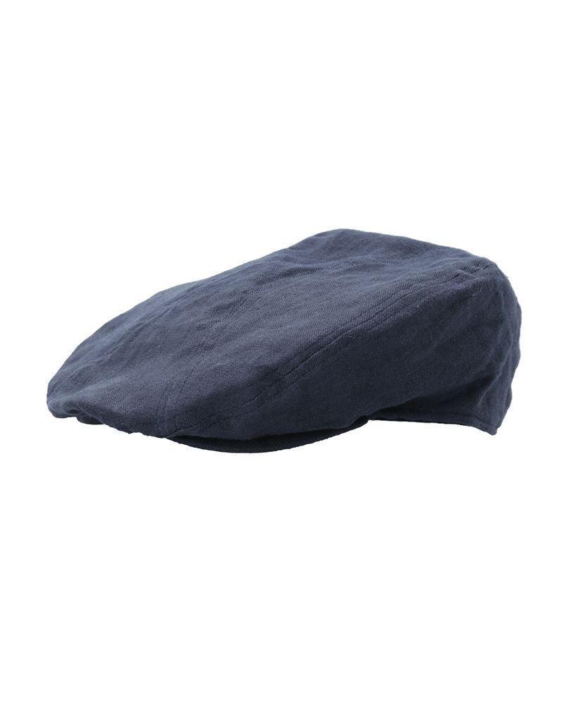 Boina-Lino-Organico-Hombre-Rkf-Linen-Hatton-Azul-Rockford