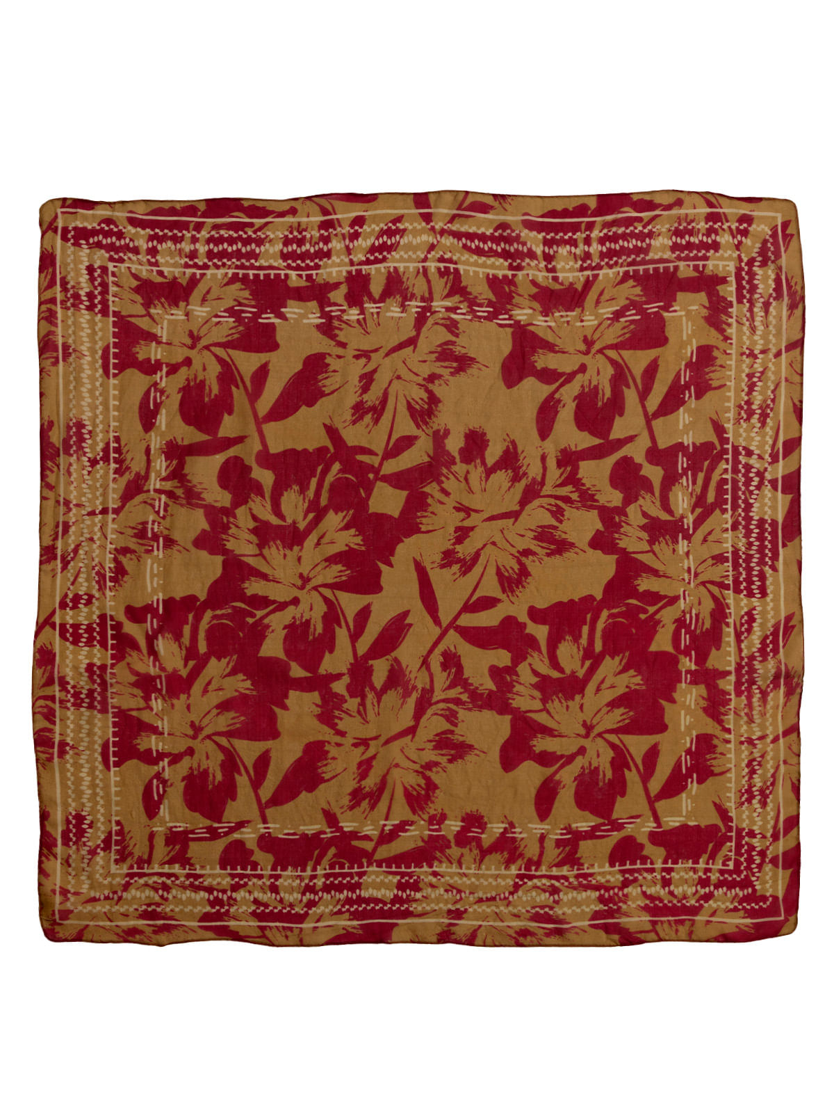 Pañuelo Seda Mujer Rkf Silk Siena Rosado Rockford