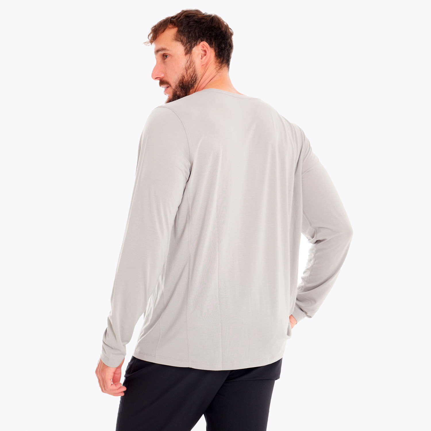 Polera Hombre Everyday With Tencel Gris Merrell