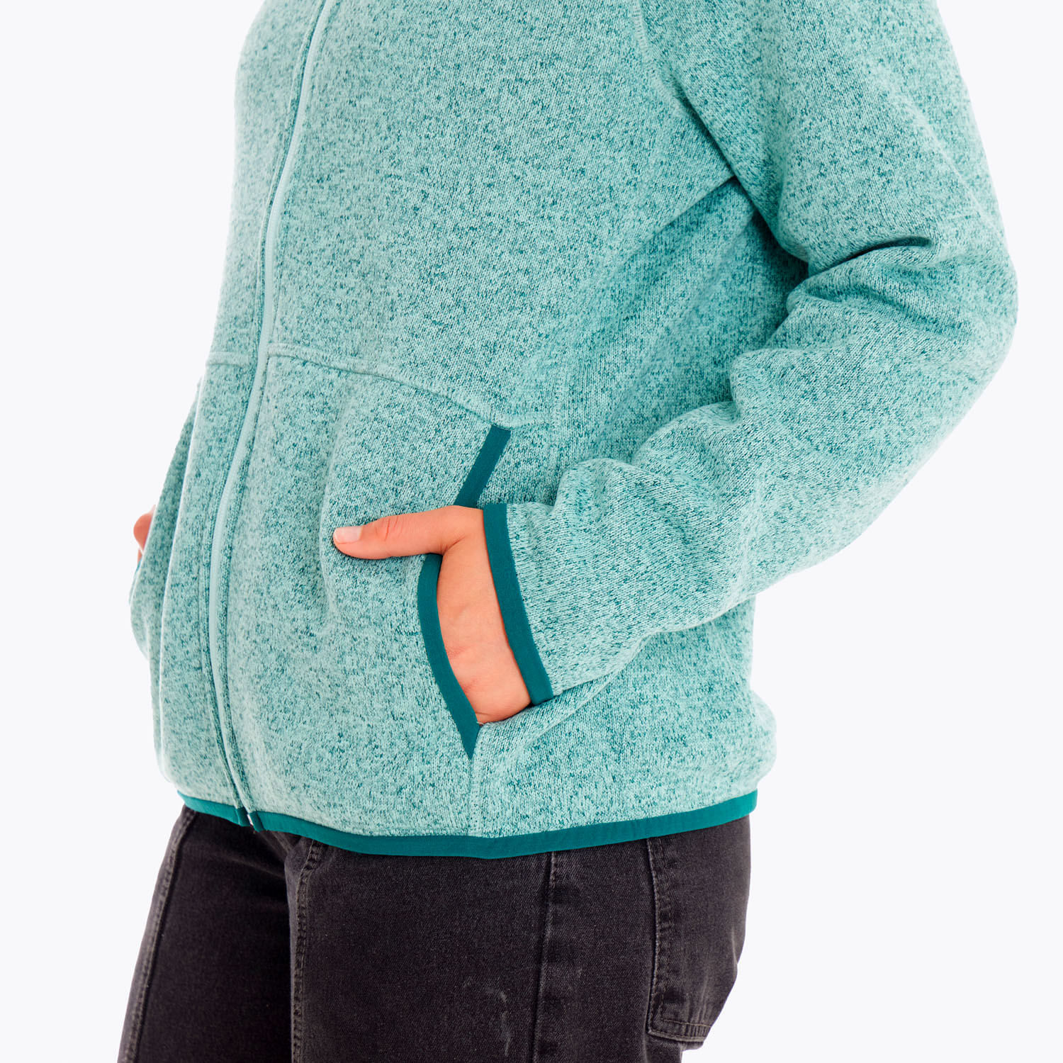 Polar Mujer Sweater Weather Full Zip Celeste Merrell