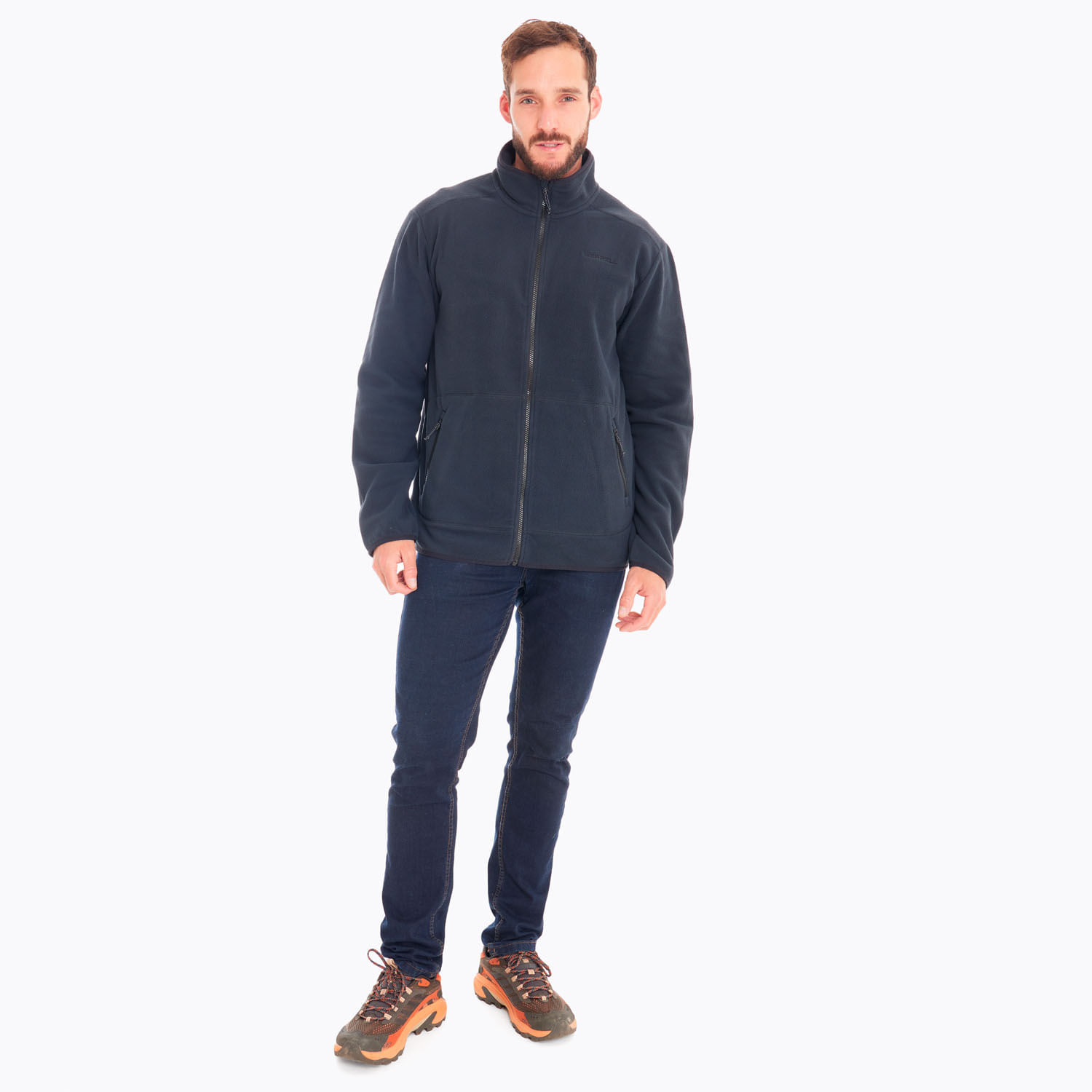 Polar Hombre Terrain Full Zip Negro Merrell