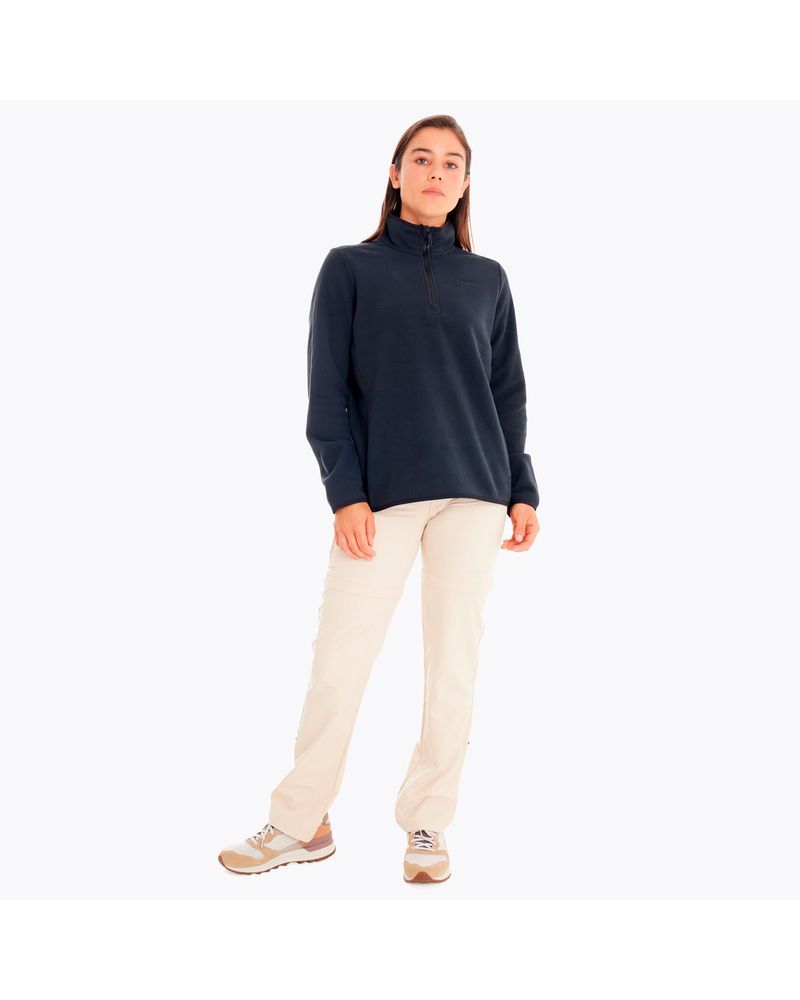 Polar-Mujer-Terrain-1-4-Zip-Negro-Merrell