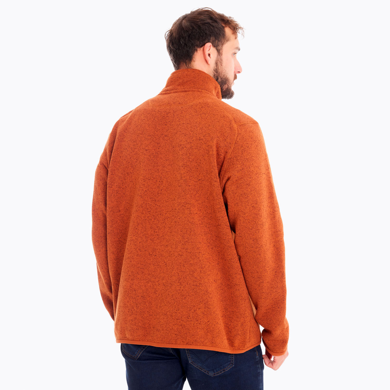 Polar Hombre Sweater Weather Full Zip Café Merrell