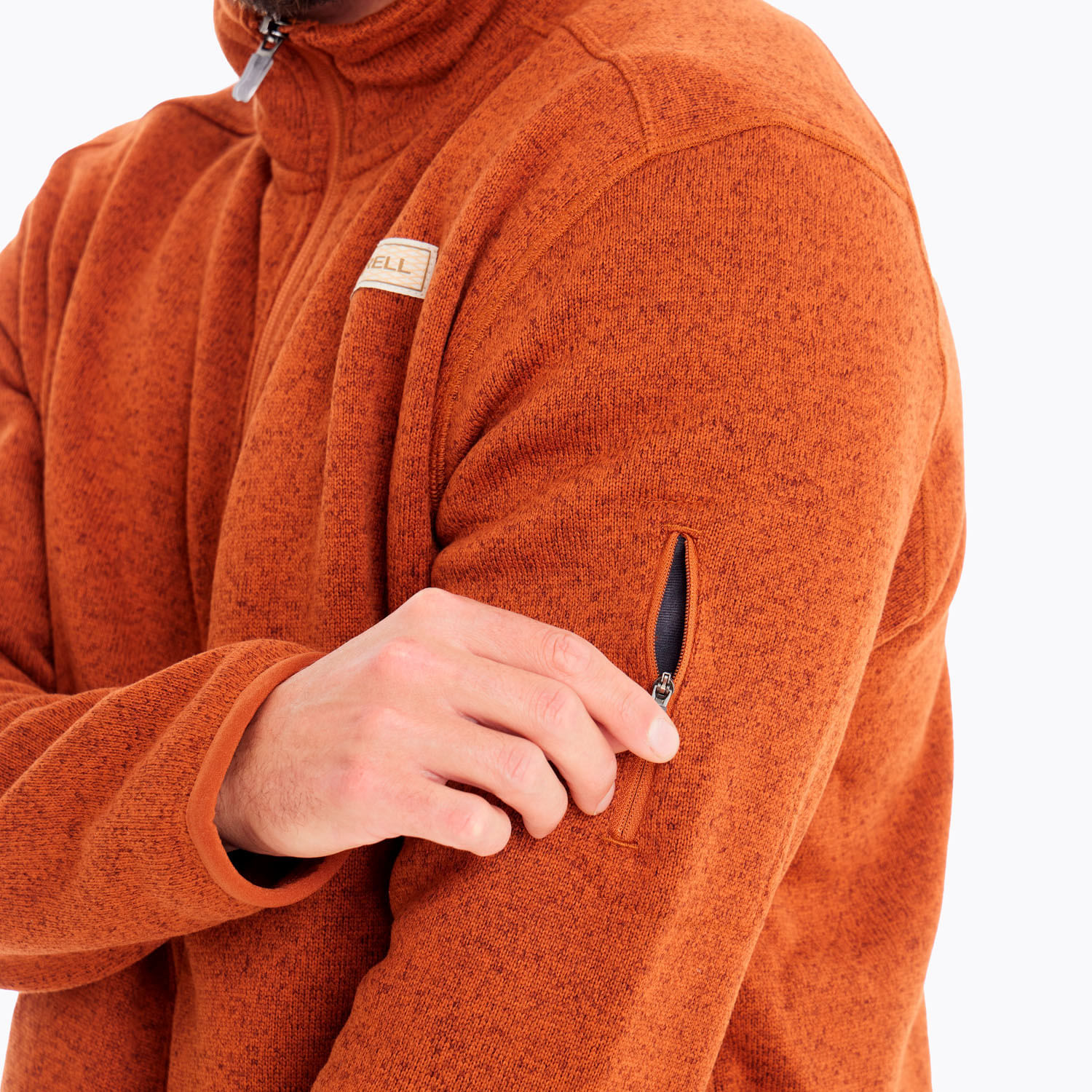 Polar Hombre Sweater Weather Full Zip Café Merrell