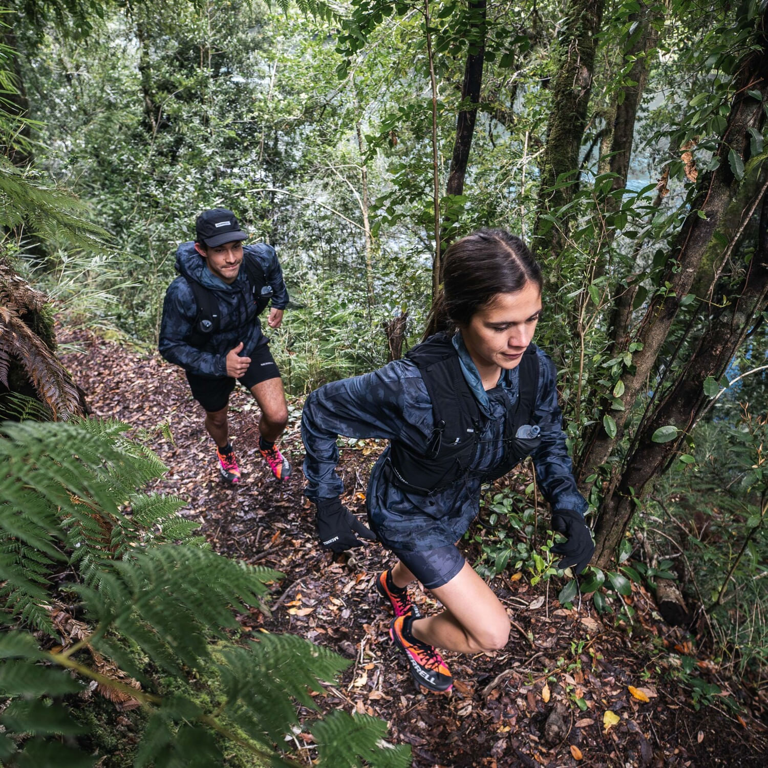 Cortaviento Mujer Trail Running Edición Skyfire Gris Merrell