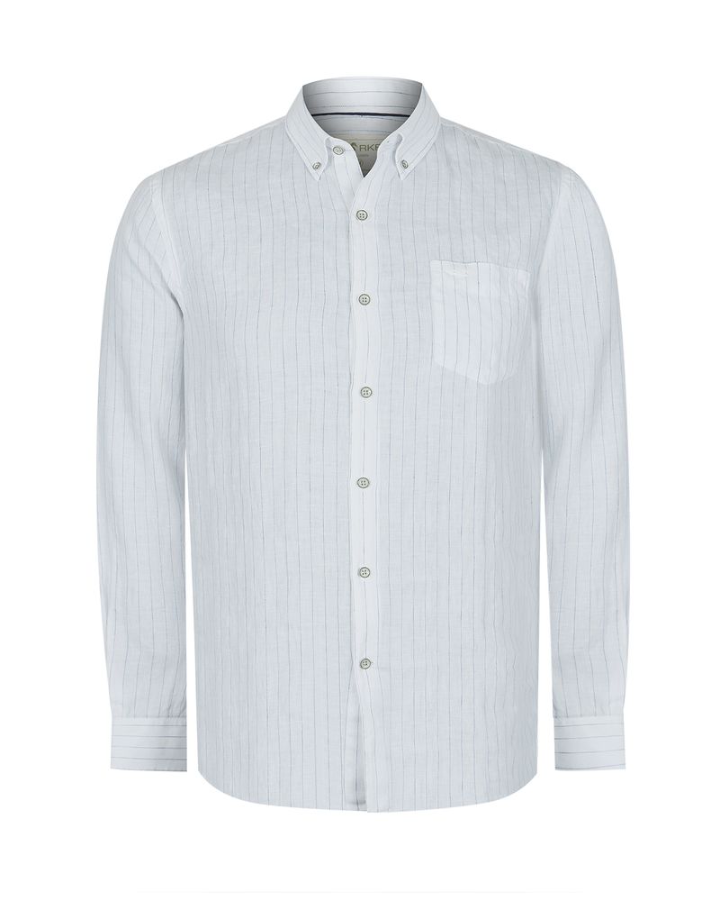 Camisa-Lino-Organico-Hombre-Fantasy-Blanco-Rockford