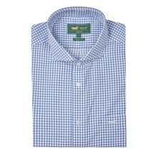 Camisa Cuello Italiano Hombre Easylife Azul Rockford