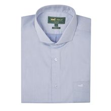 Camisa Cuello Italiano Hombre E.Lifesolid Celeste Rockford