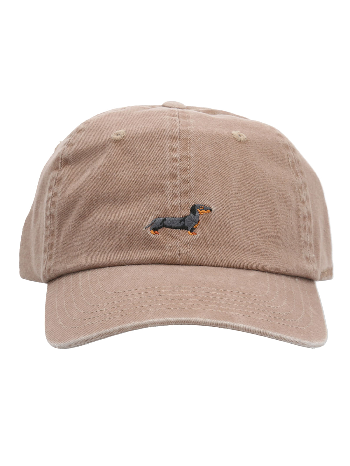 Gorro Algodón Unisex Cap Dachshund Beige Rockford