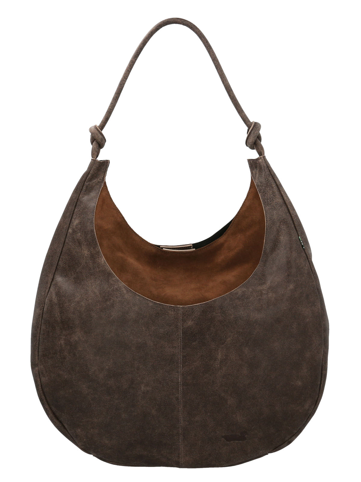 Cartera Cuero Mujer Benson Hobo Café Rockford