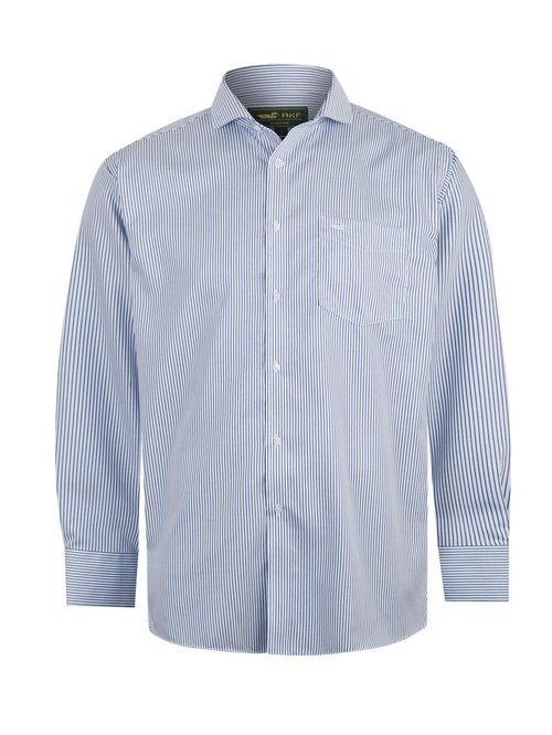 Camisa Cuello Italiano Hombre Easylife Celeste Rockford