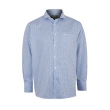 Camisa Cuello Italiano Hombre Easylife Azul Rockford