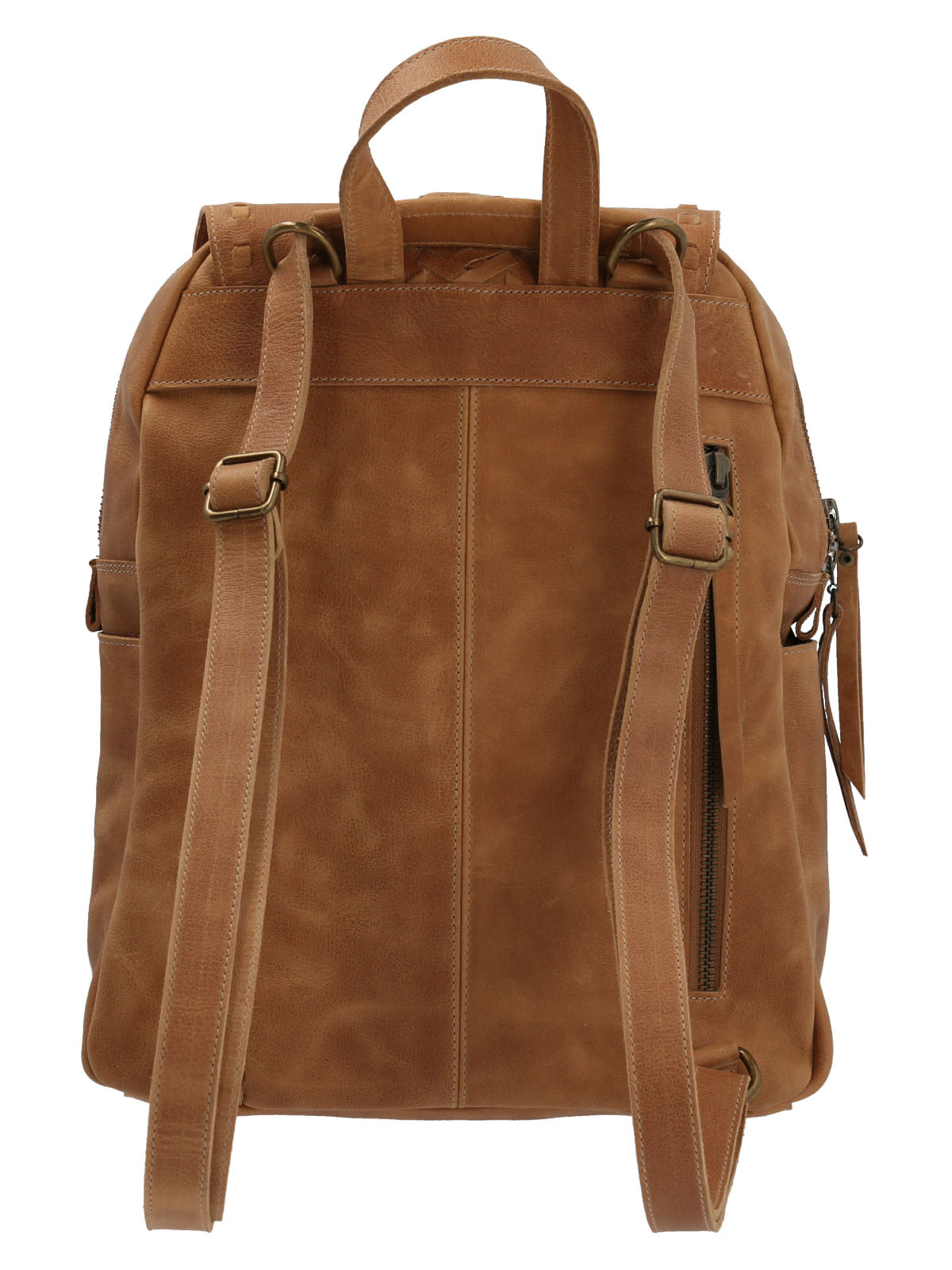 Mochila Cuero Mujer Beattie Back Café Claro Rockford