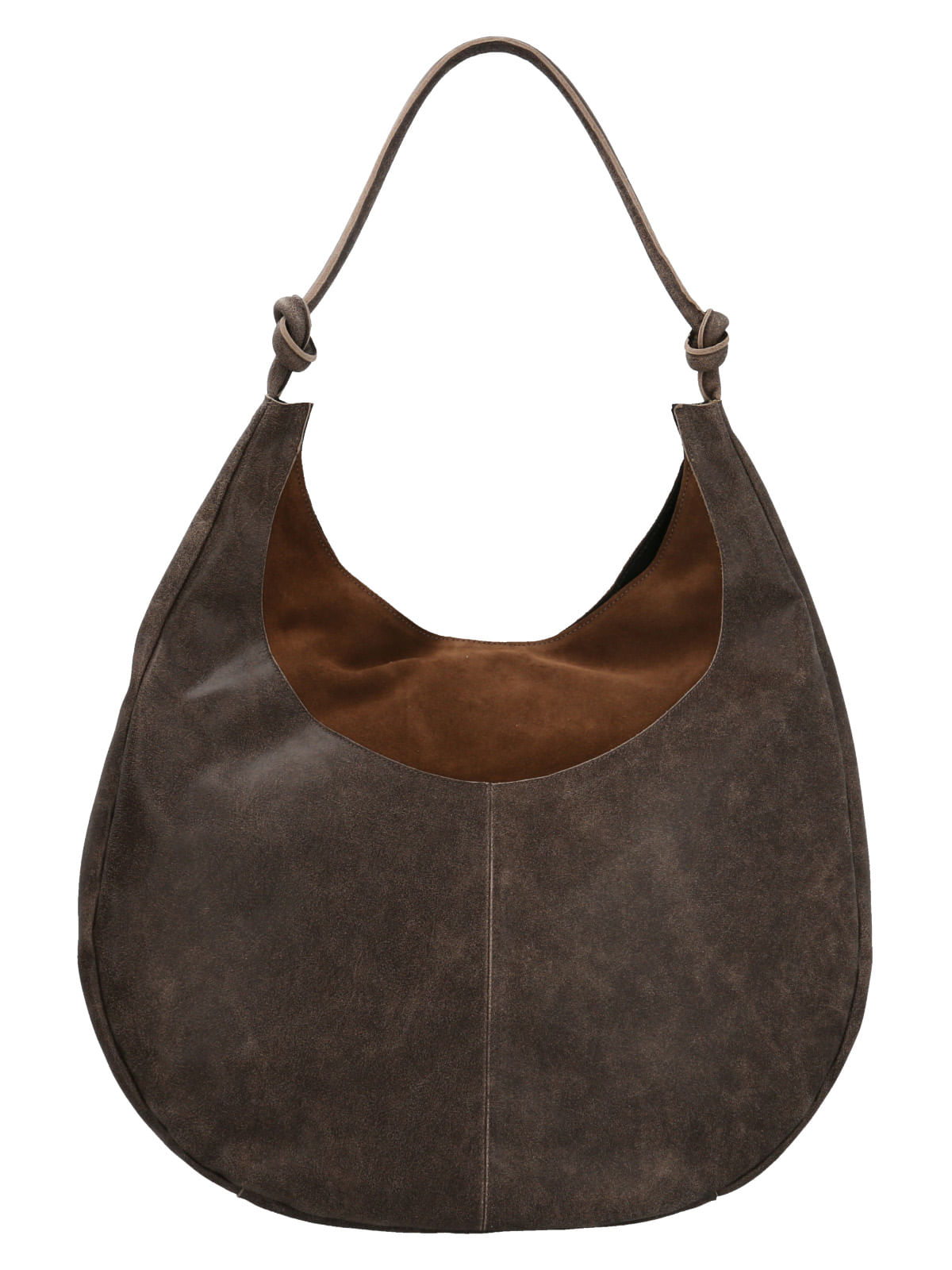 Cartera Cuero Mujer Benson Hobo Café Rockford