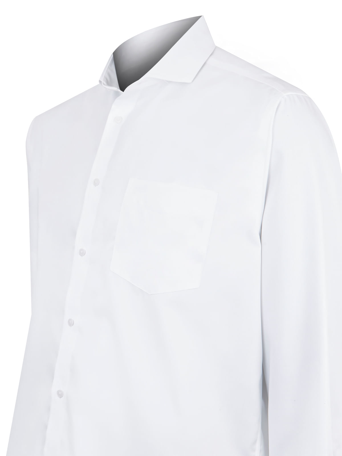 Camisa Cuello Italiano Hombre E.Lifesolid Blanco Rockford