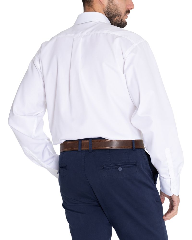 Camisa-Cuello-Italiano-Hombre-E.Lifesolid-Blanco-Rockford