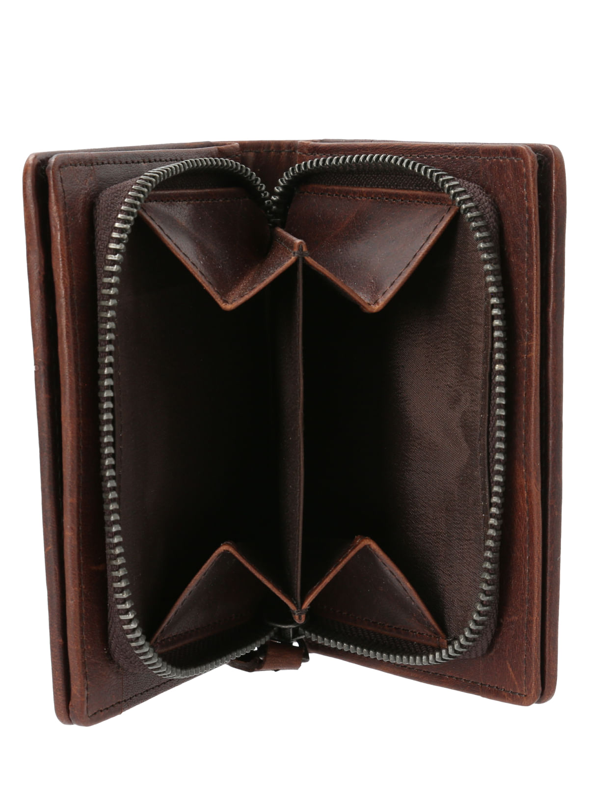 Billetera Cuero Mujer Sz Noah Azul Rockford