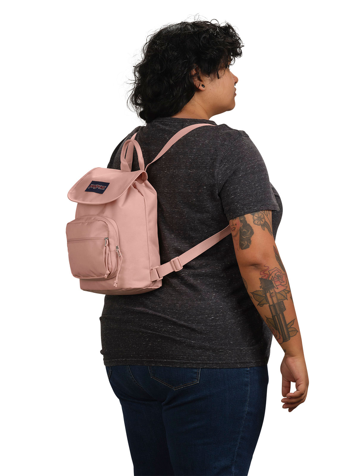 Mochila Highlands Mini Pack Rosado Jansport
