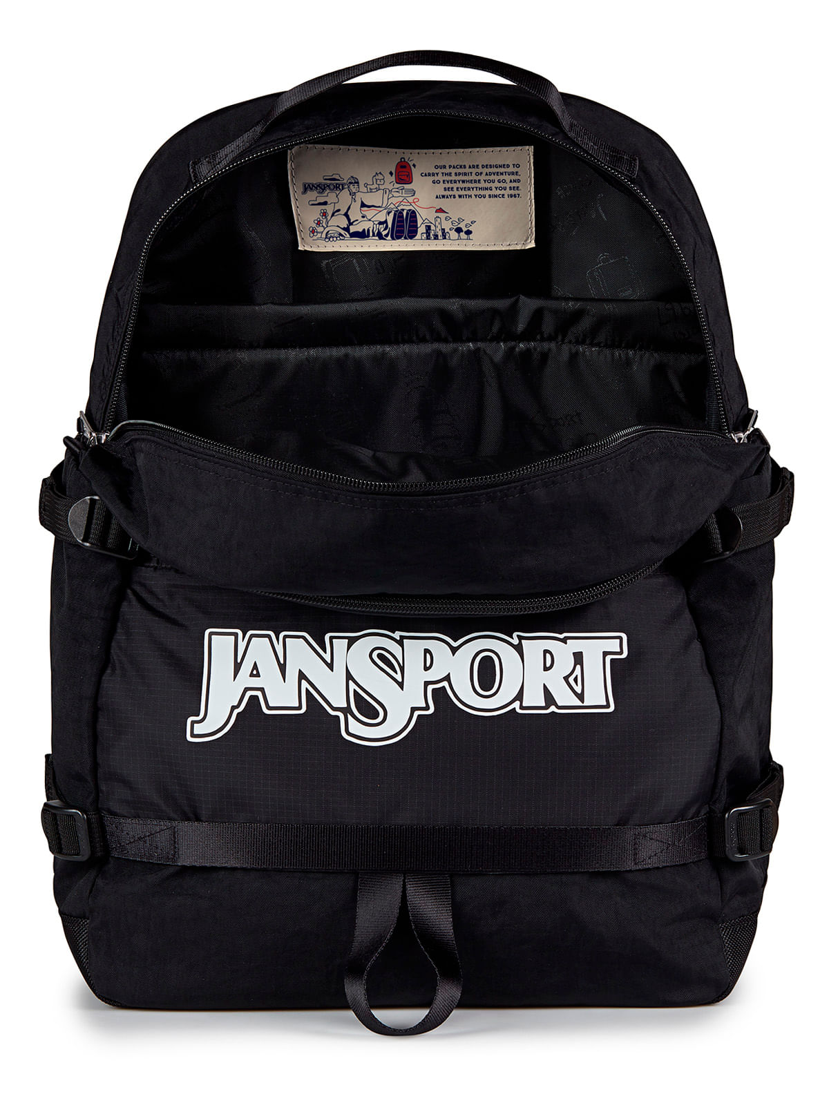 Mochila Small Seattle Pack Negro Jansport
