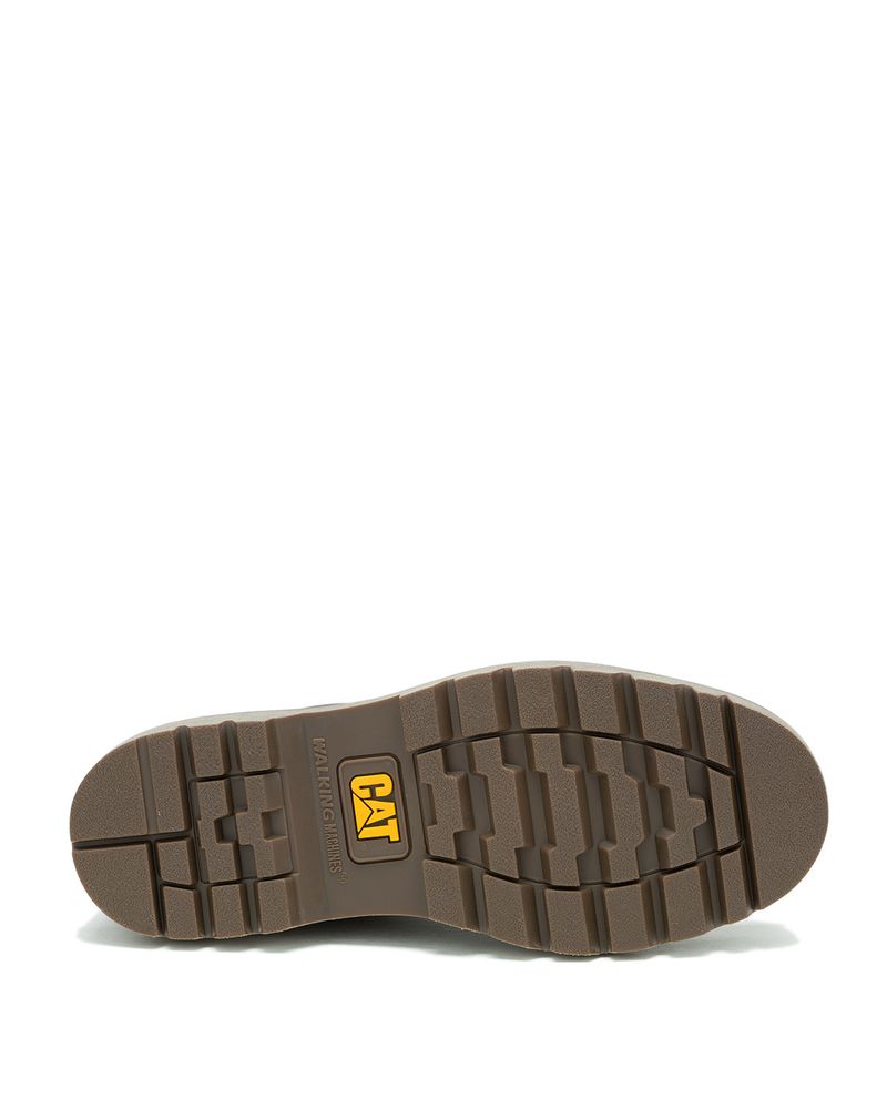 Zapato-Cuero-Hombre-Colorado-Moc-Toe-Low-Cafe-Cat