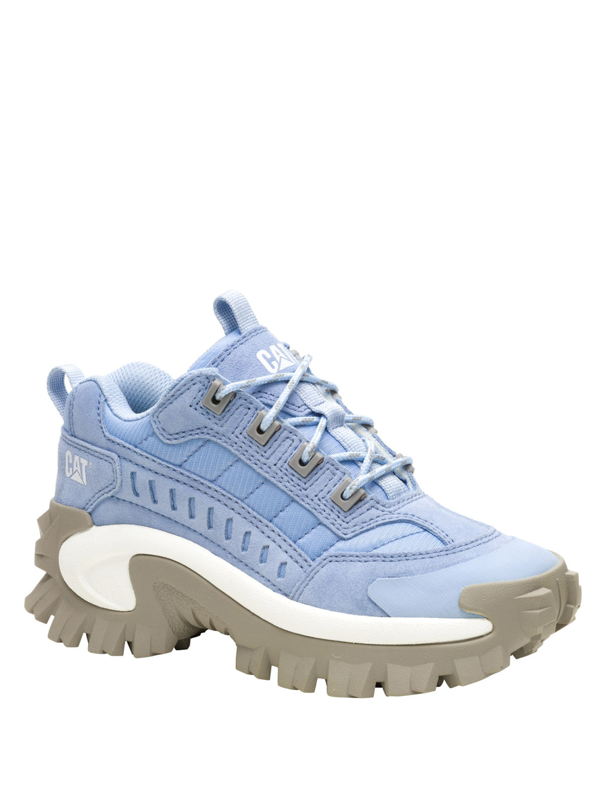Zapatilla Casual Mujer Intruder Azul Claro Cat