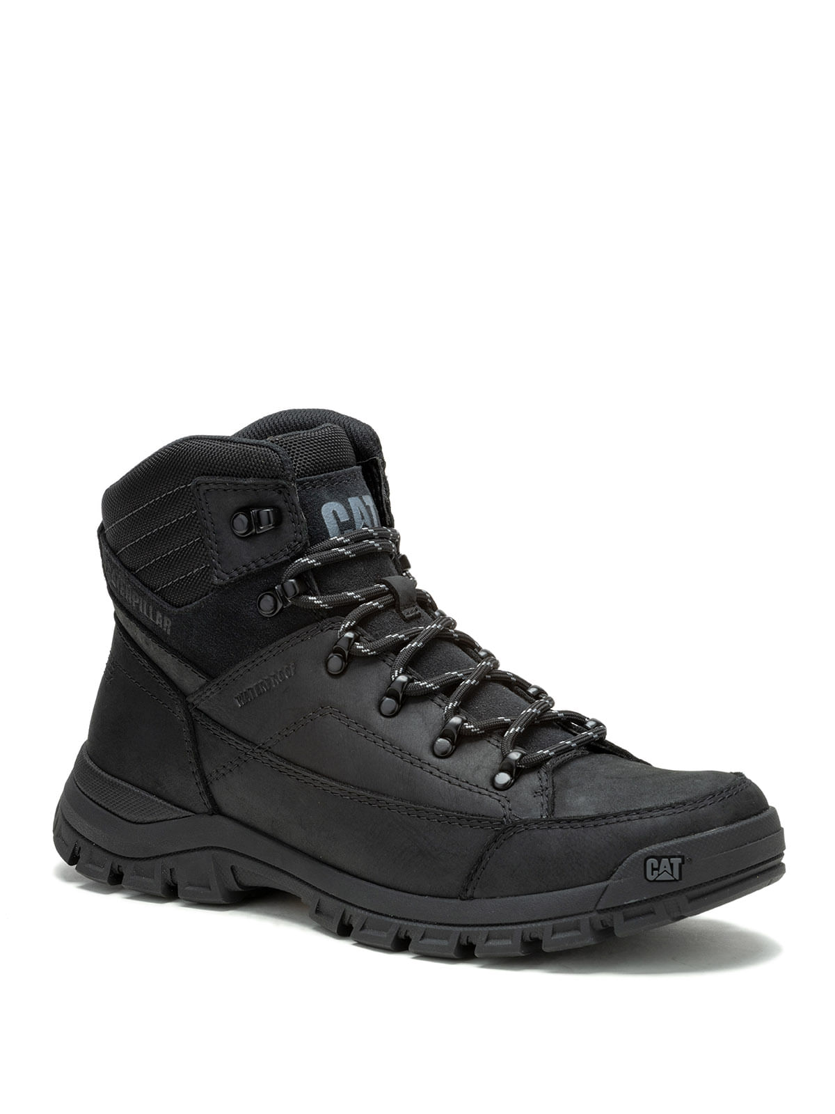 Botín Cuero Hombre Threshold Hiker Negro Cat