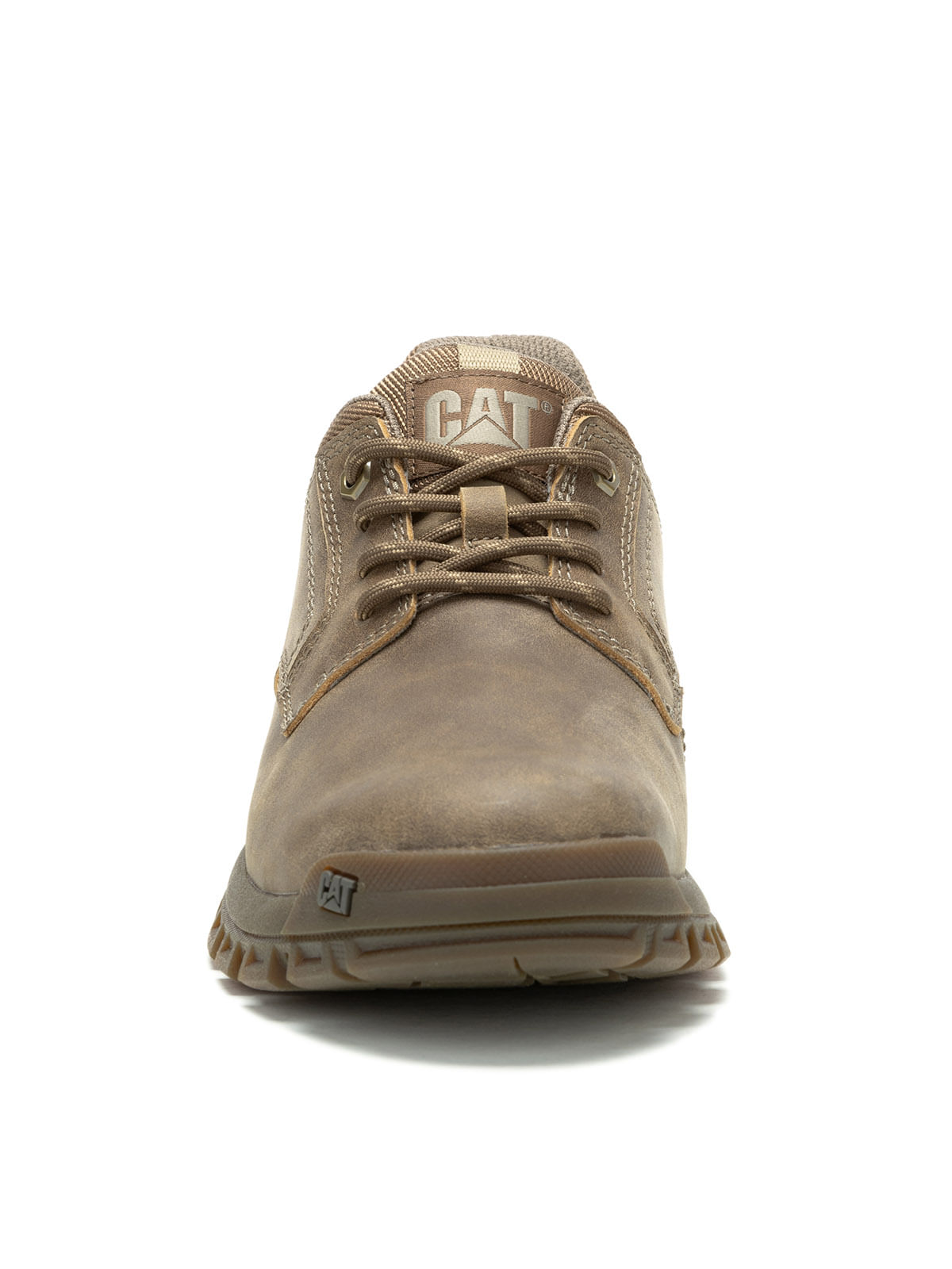 Zapatilla Cuero Hombre Threshold Low Café Oscuro Cat