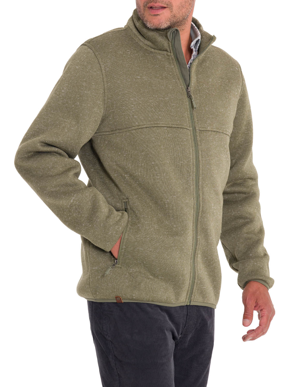 Polar Fibras Recicladas Hombre Arizona Verde Rockford