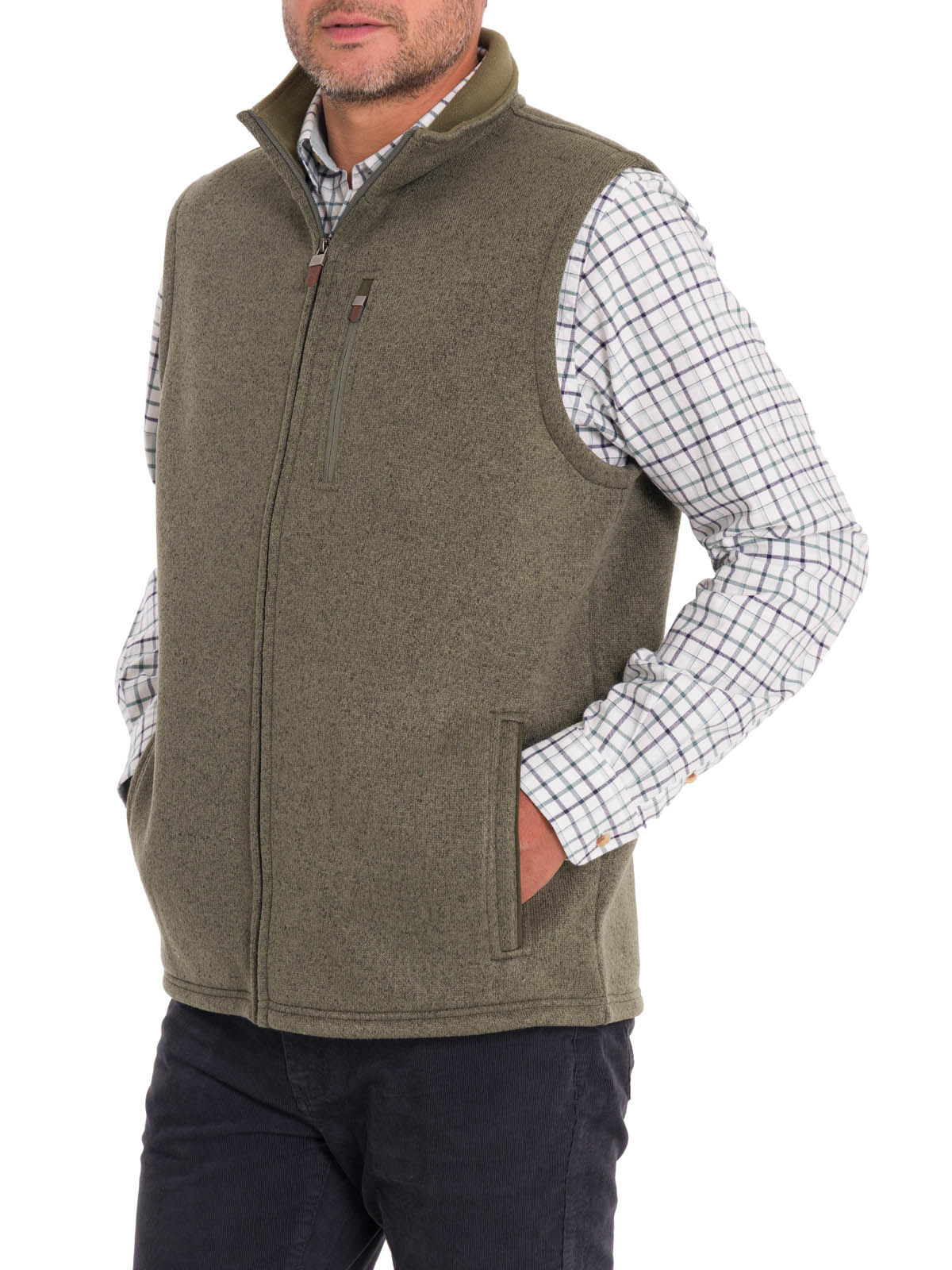 Polar Fibras Recicladas Hombre York Verde Rockford