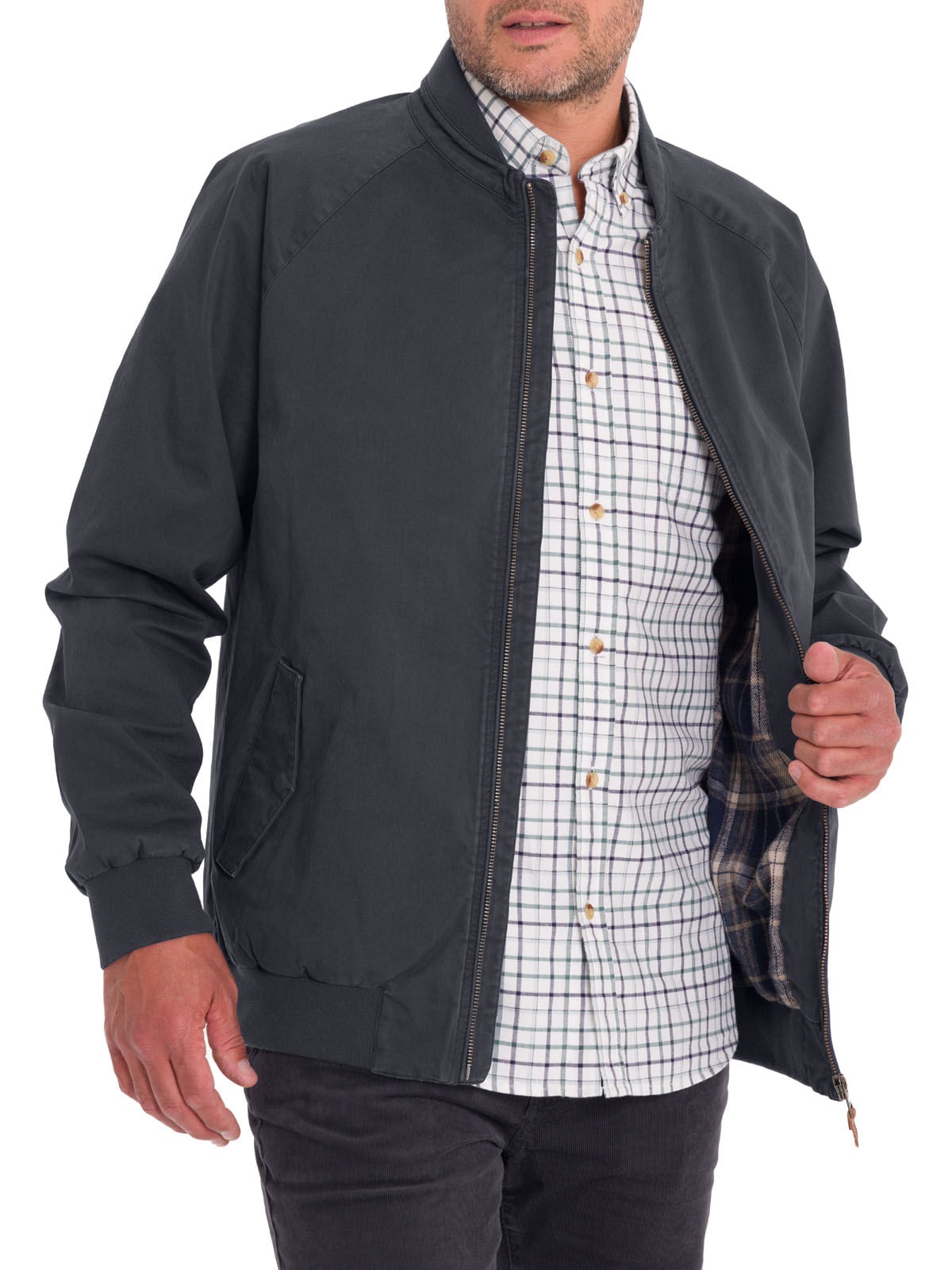 Chaqueta Algodón Orgánico Hombre Classic Azul Rockford