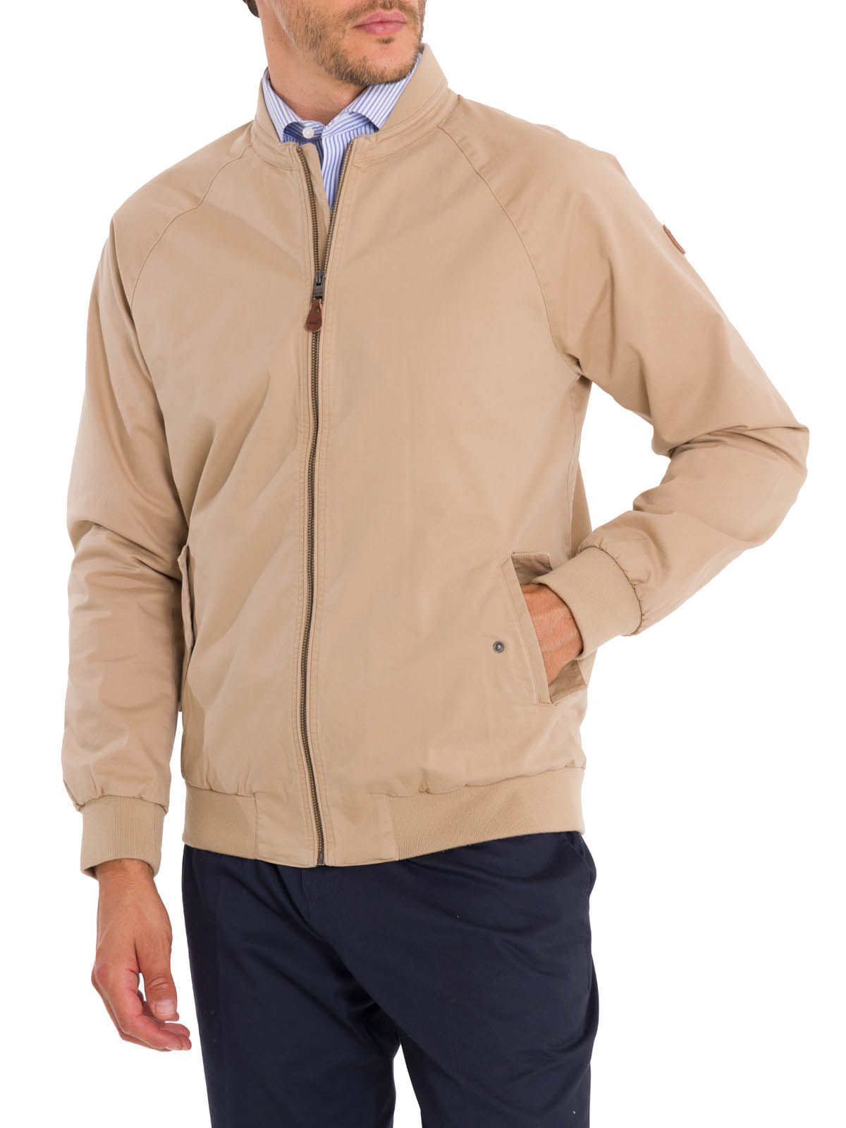 Chaqueta Algodón Orgánico Hombre Classic Beige Rockford