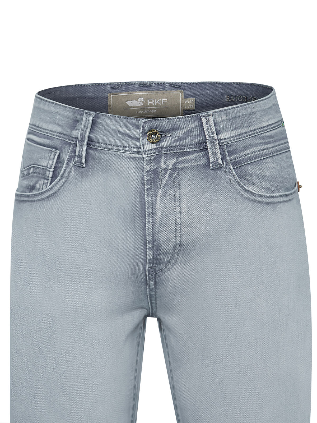 Jeans Algodón Orgánico Hombre Baycolor Azul Rockford