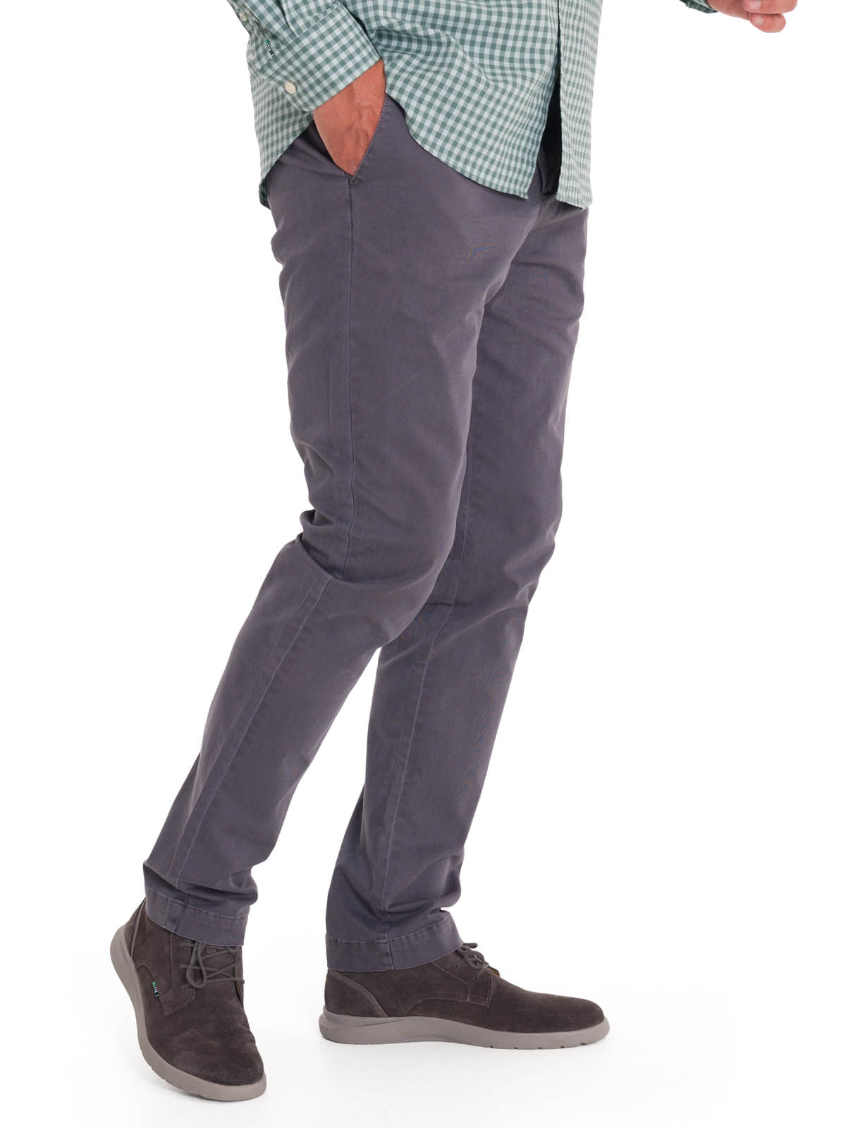 Pantalón Natural Flex Hombre Turin Gris Rockford