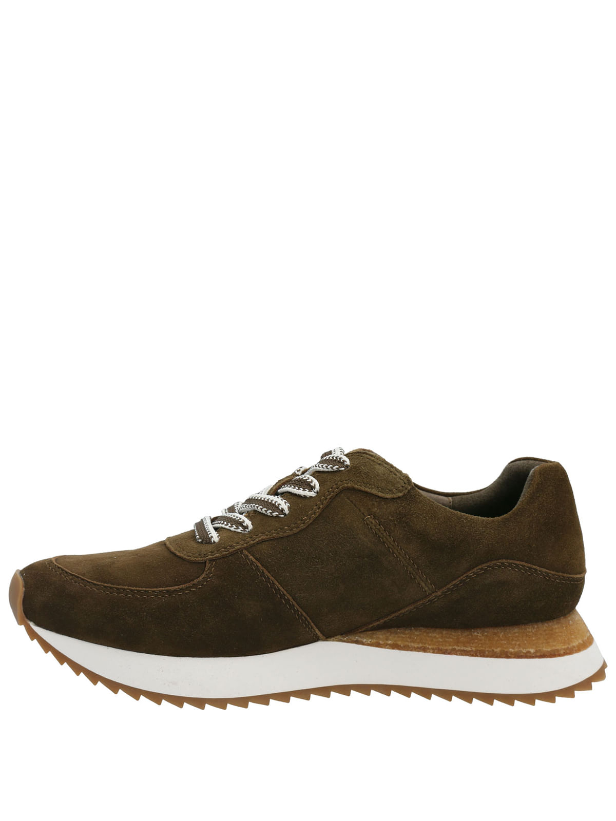 Zapatilla Cuero Mujer Viena Oliva Rockford