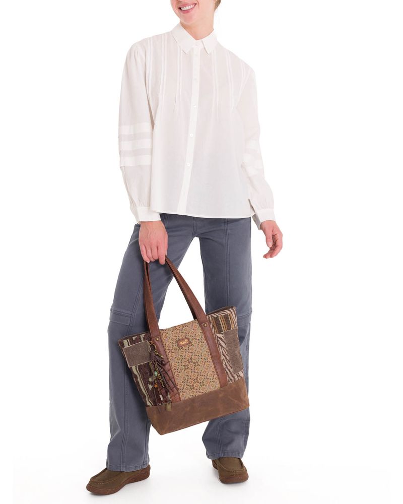 Blusa-Algodon-Organico-Mujer-Denali-Blanco-Rockford