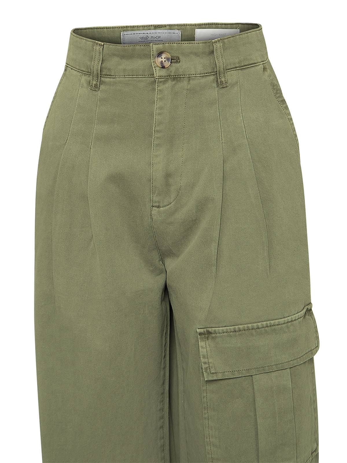 Pantalón Algodón Orgánico Mujer Mavecure Verde Rockford